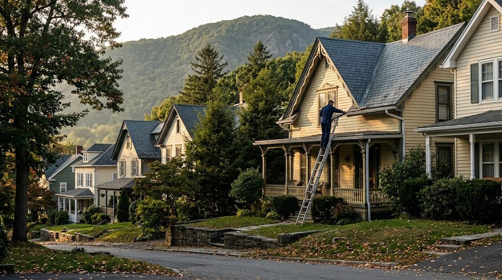 Gutter Cleaning in Cornwall