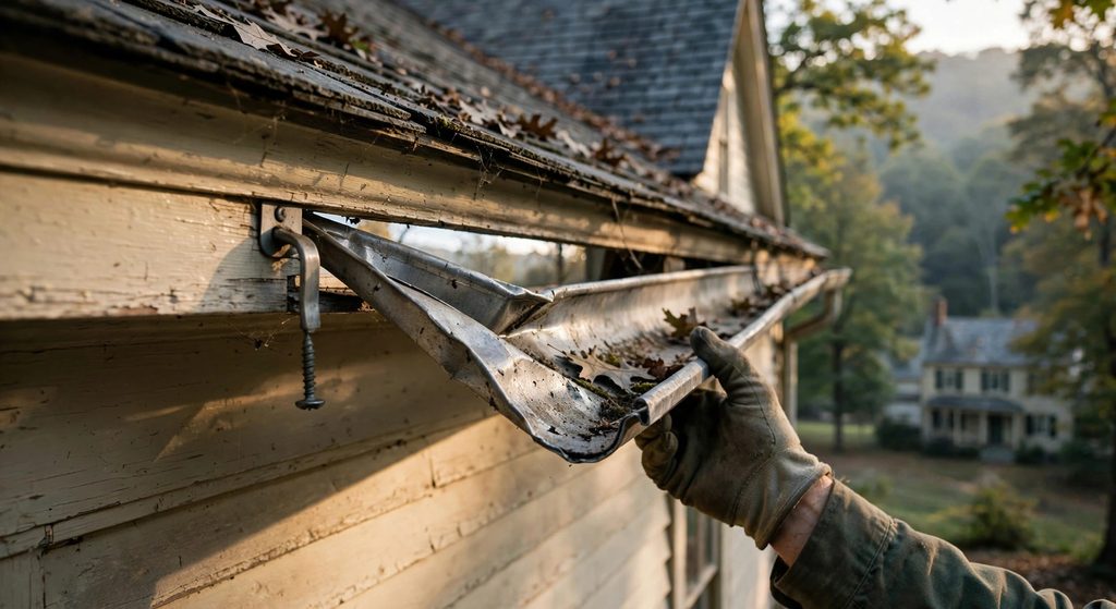 Gutter repair service